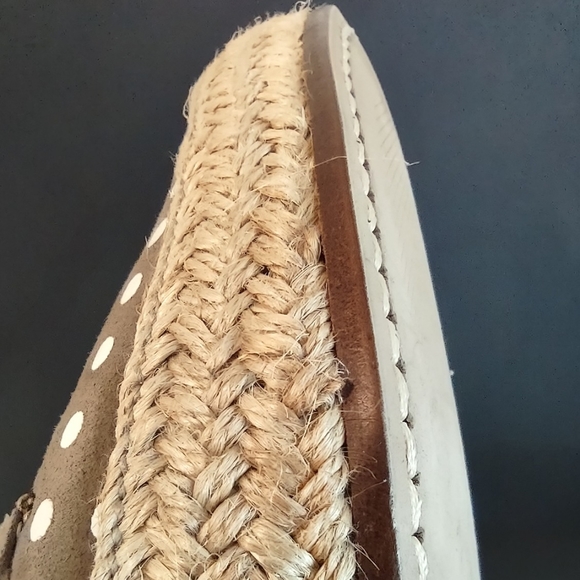 PERTINI Women's EU 42/ US 11 Full Leather Made in Spain Flats Espadrilles Shoes - Picture 8 of 13